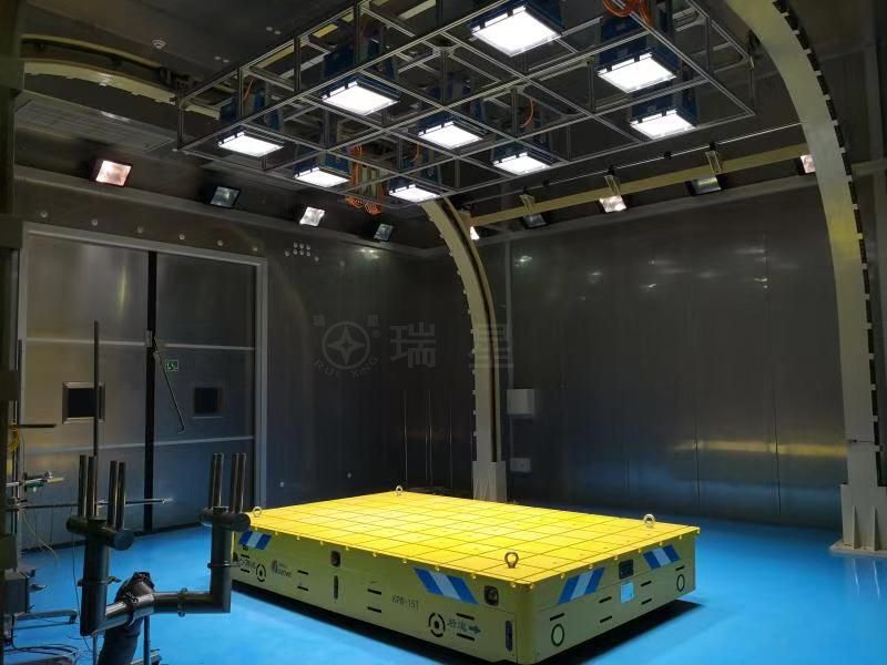 無軌電動平車高溫低溫實驗