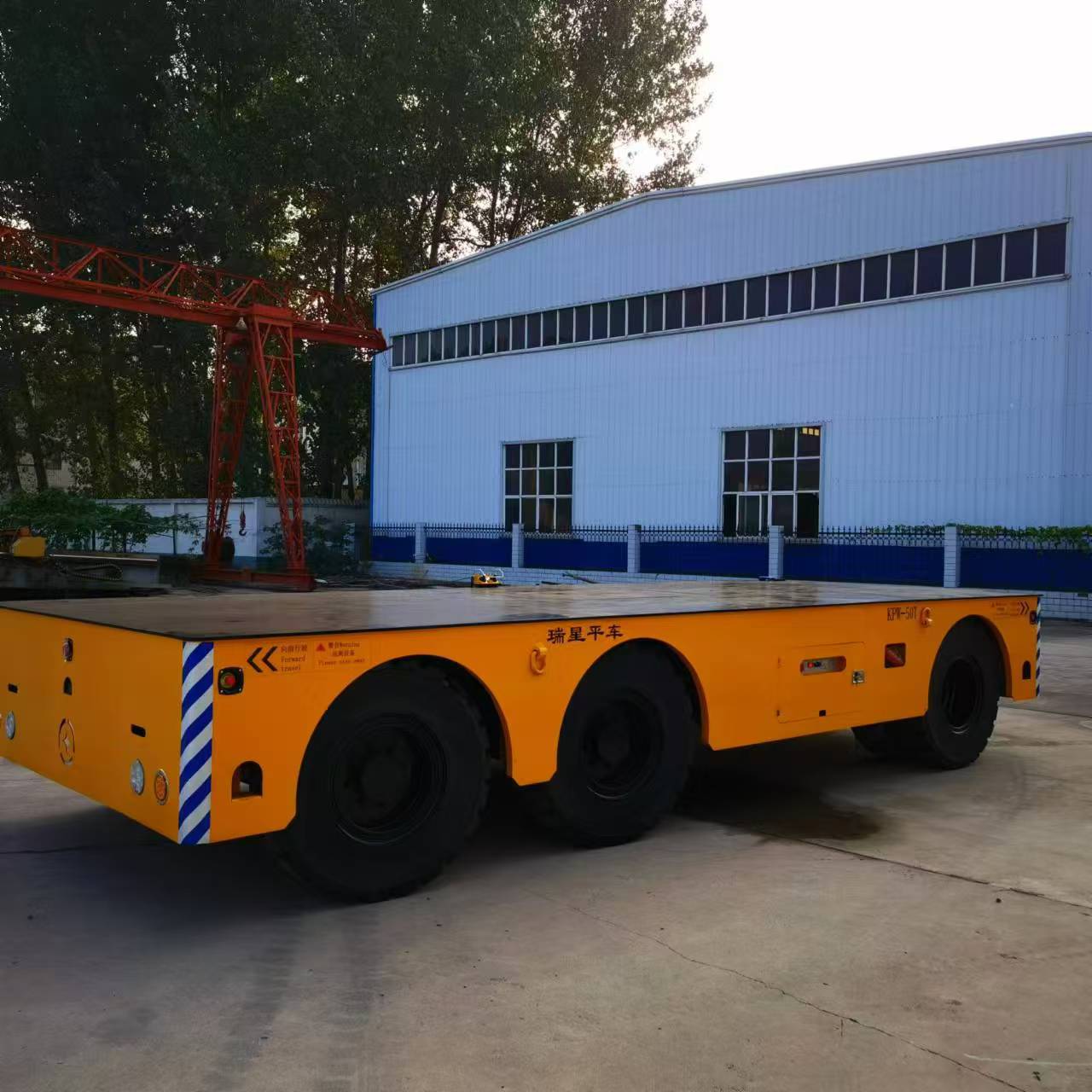 KPW-50T鋰電池供電無軌平車速度0-40-4